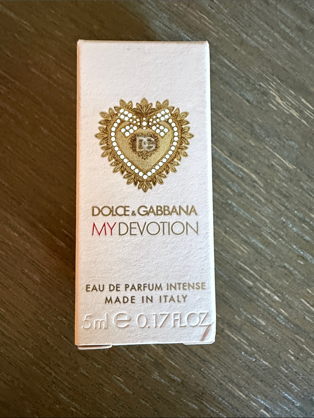 Dolce & Gabbana My Devotion Pink and Gold Perfume Box